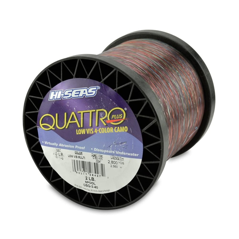 Hi-Seas Quattro Monofilament Line 40lb 2800yd