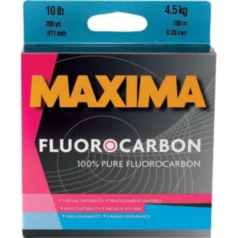 Maxima MFCOS40 Fluorocarbon Line 40Lb 200Yds Clear