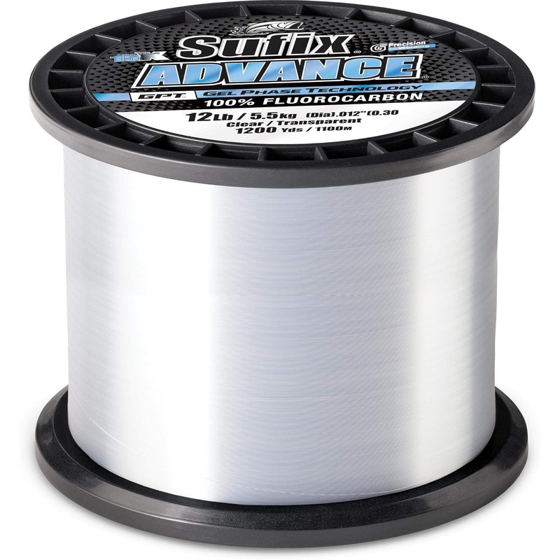 Sufix Advance Fluorocarbon Line 12lb Test 1200 Yards