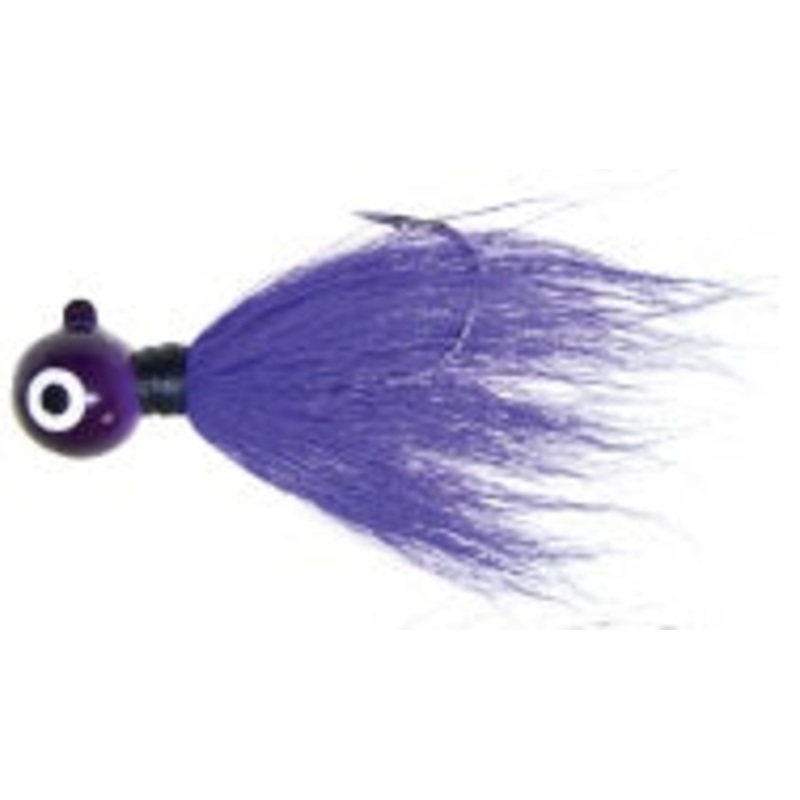 Wahoo Natural Bucktail 1/4oz 2ct Purple
