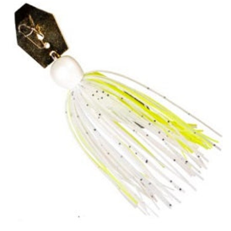 Z-Man Chatterbait Mini Max 3/8oz Chartreuse/White
