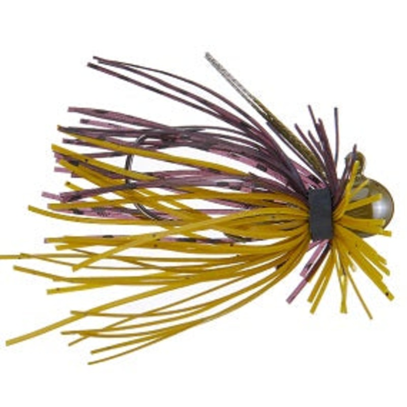 Buckeye Mushroom Jig 1/8oz 2-pack Green Pumpkin