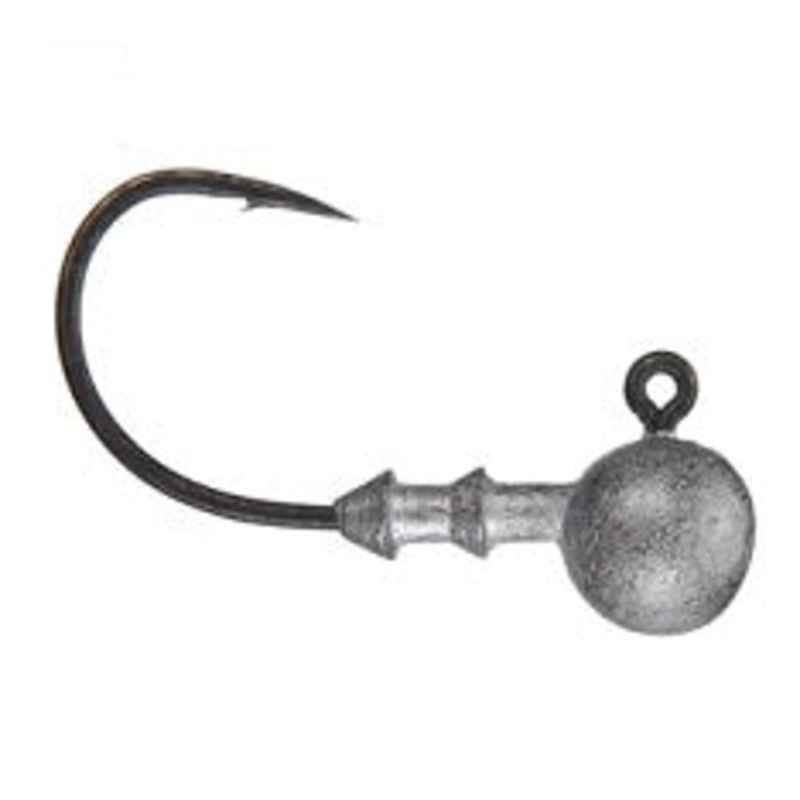 Gamakatsu Round Jig Head Size 1/0 1/8oz 5ct