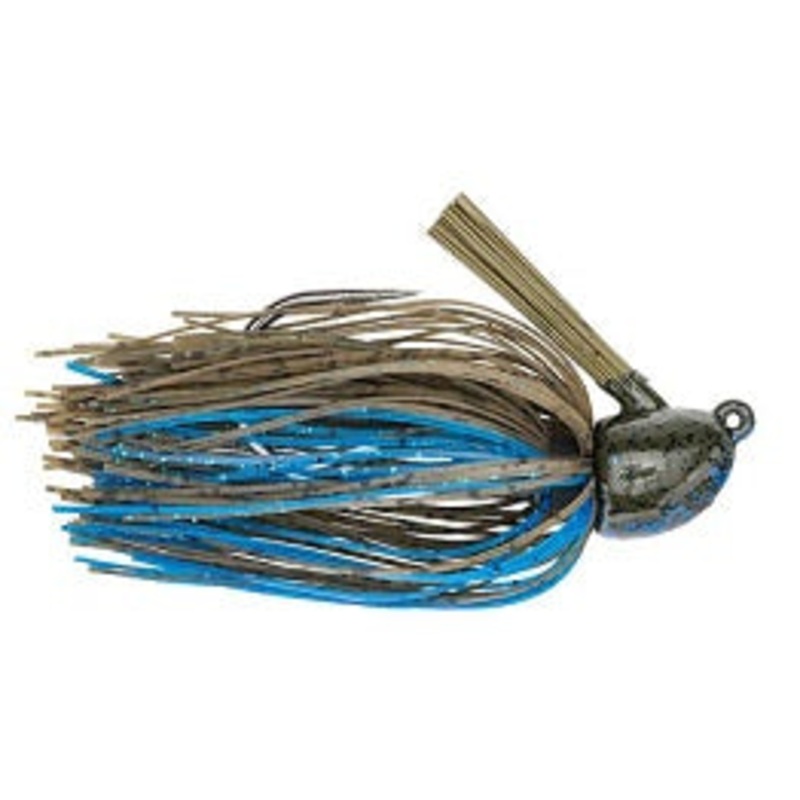 Strike King Hack Attack Fluro Jig 3/8oz Okee Craw