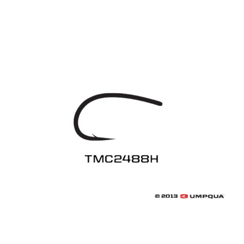 TMC 2488 H Nymph Hook - 100 pack