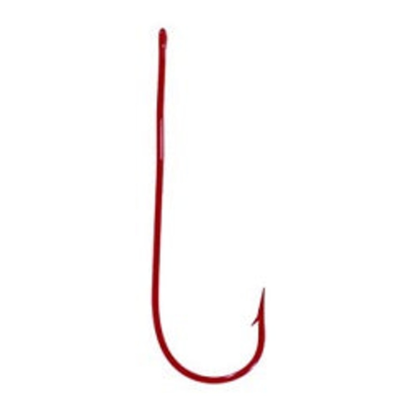 Tru Turn Mr Crappie Hook Red #1 18ct