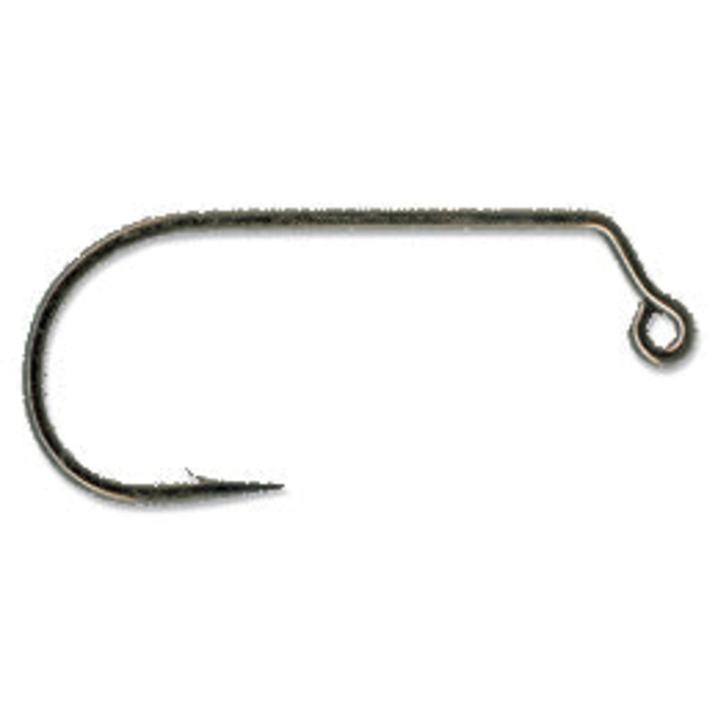 Mustad Jig Hook 60-Round Black 50ct Size 5/0