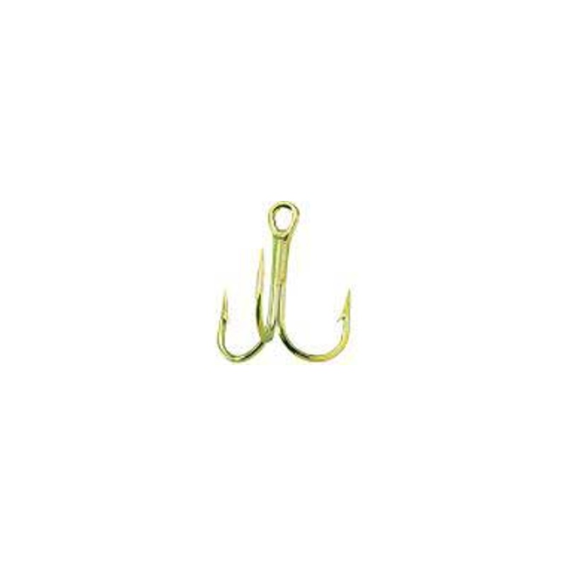 Eagle Claw Treble Hook 3X Krawfish 5ct Size 2