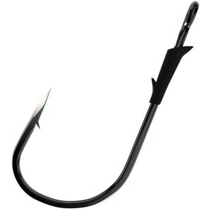 Eagle Claw Trokar Flippin Hook Black 5ct Size 3/0