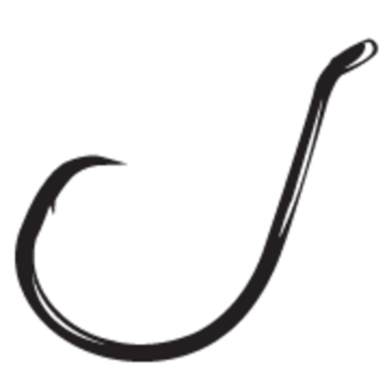 Gamakatsu Octopus Circle Hook Black Nickle Size 3/0 6ct