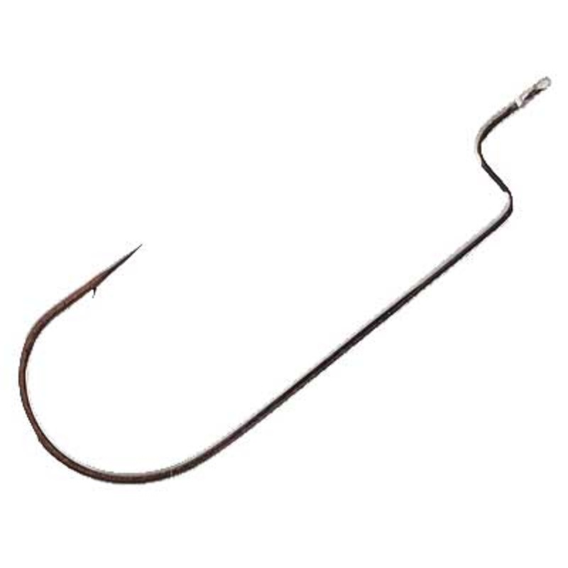 Gamakatsu Round Bend Offset Black Size 2/0 6ct