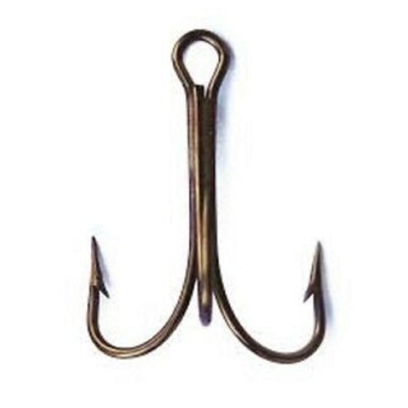 HT Import Treble Hooks Bronze 36ct Size 4/0