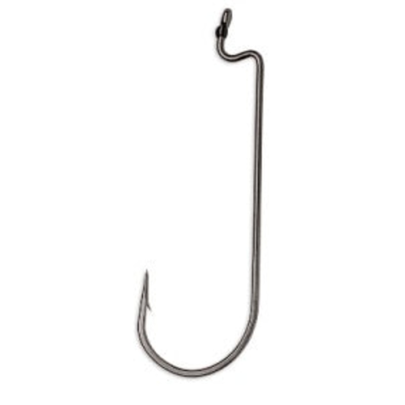VMC Worm Hook Black Nickel Size 3/0 5ct