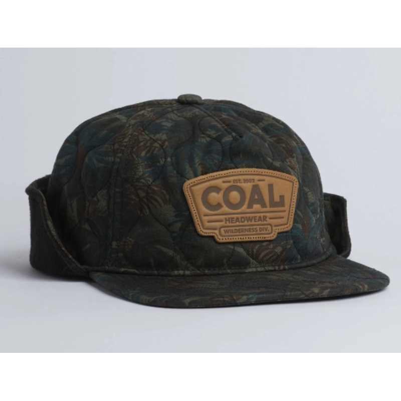 COAL - The Cummins Quilted Earflap Cap - Camo