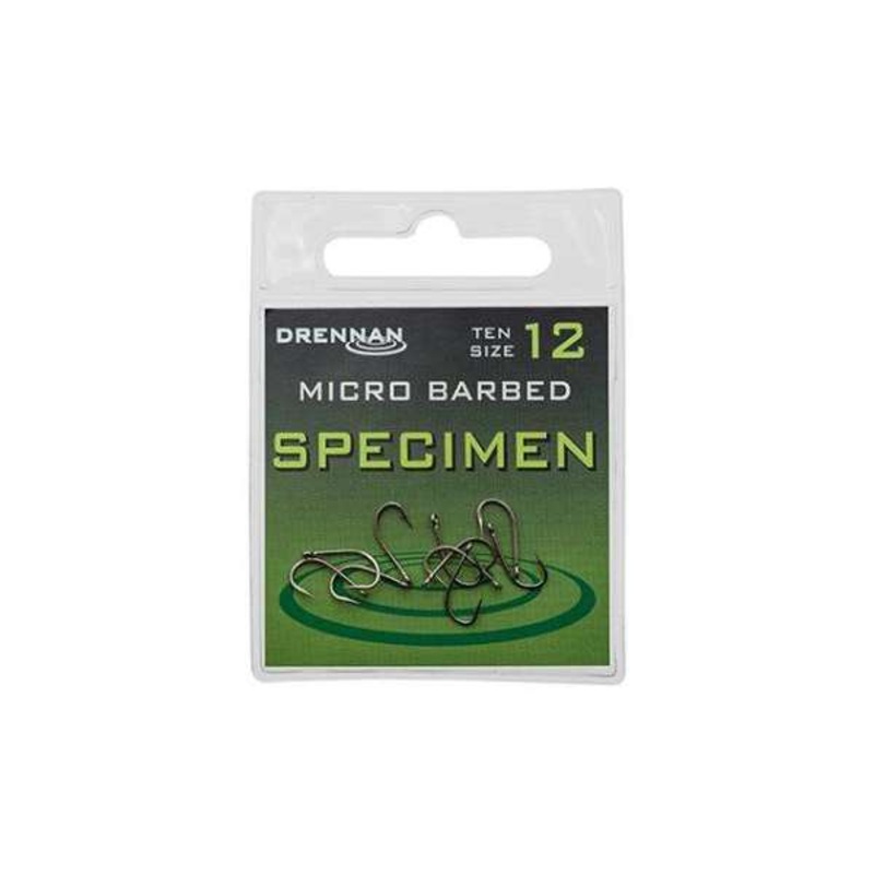 Drennan Specimen Barbed Hooks