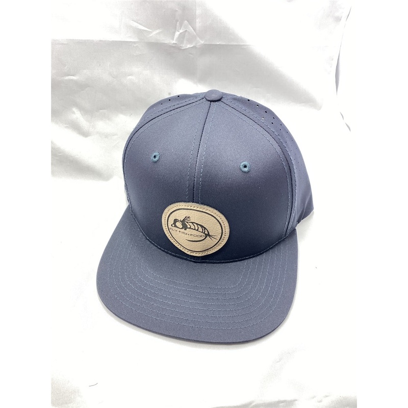 Fly Fish Food Golf Logo Hat - Navy