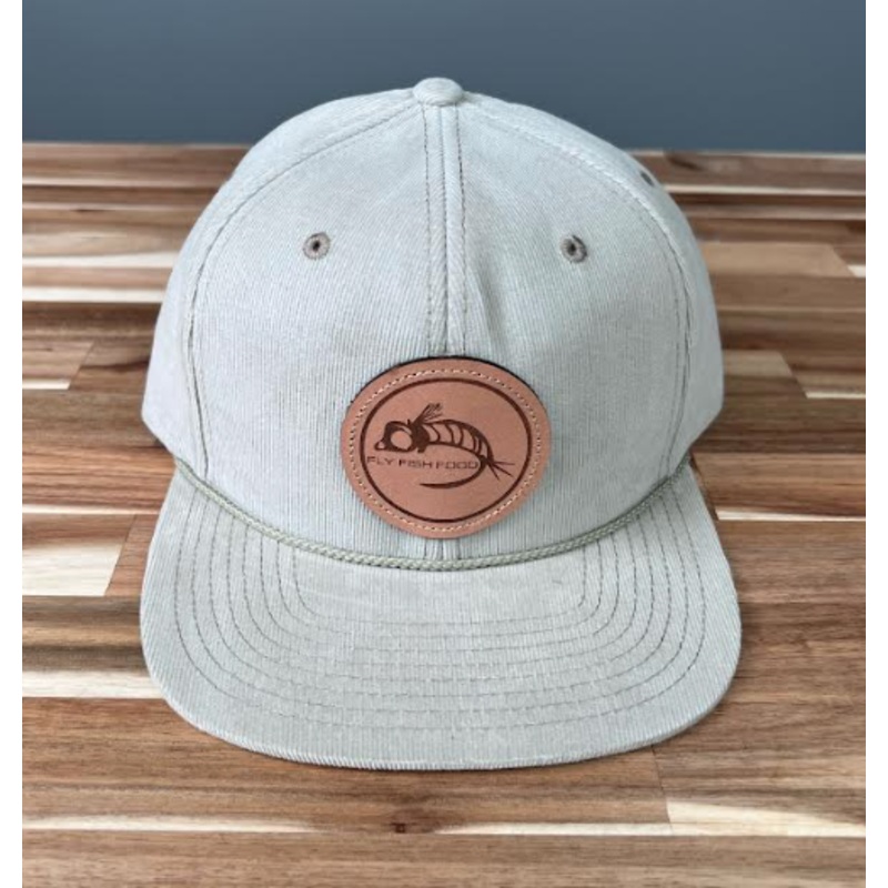 Fly Fish Food Logo Hat Corduroy - Tan