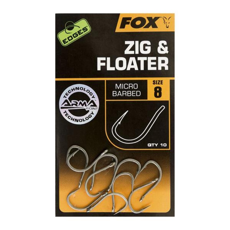 Fox Edges Zig Floater Hooks