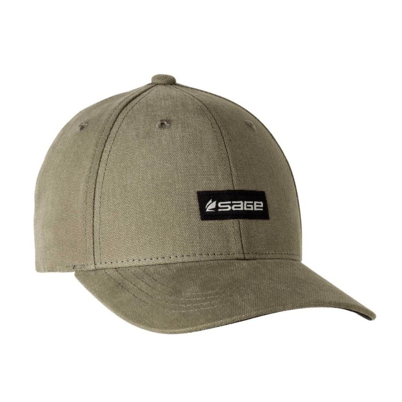 Sage 6-Panel Logo Hat - Olive