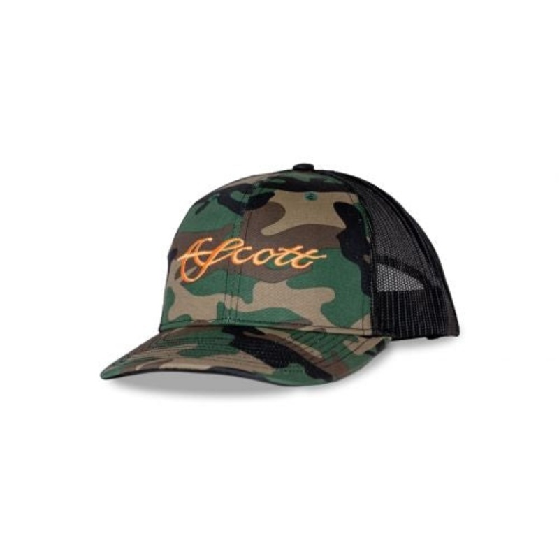 Scott Camo Trucker Hat