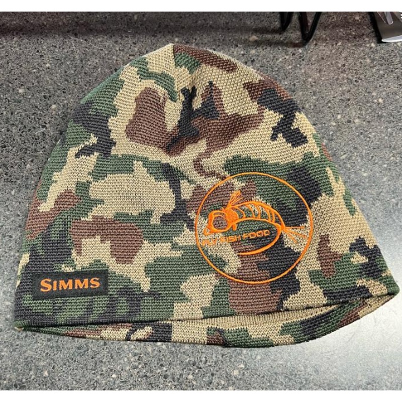 Simms - Everyday Beanie - Fly FIsh Food Logo