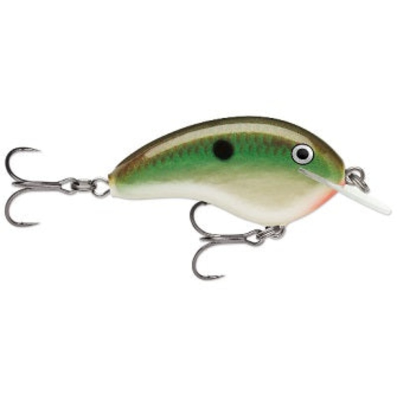 Rapala Ott Garage Tiny 4' 5/16 2.25" Copper Green Shad