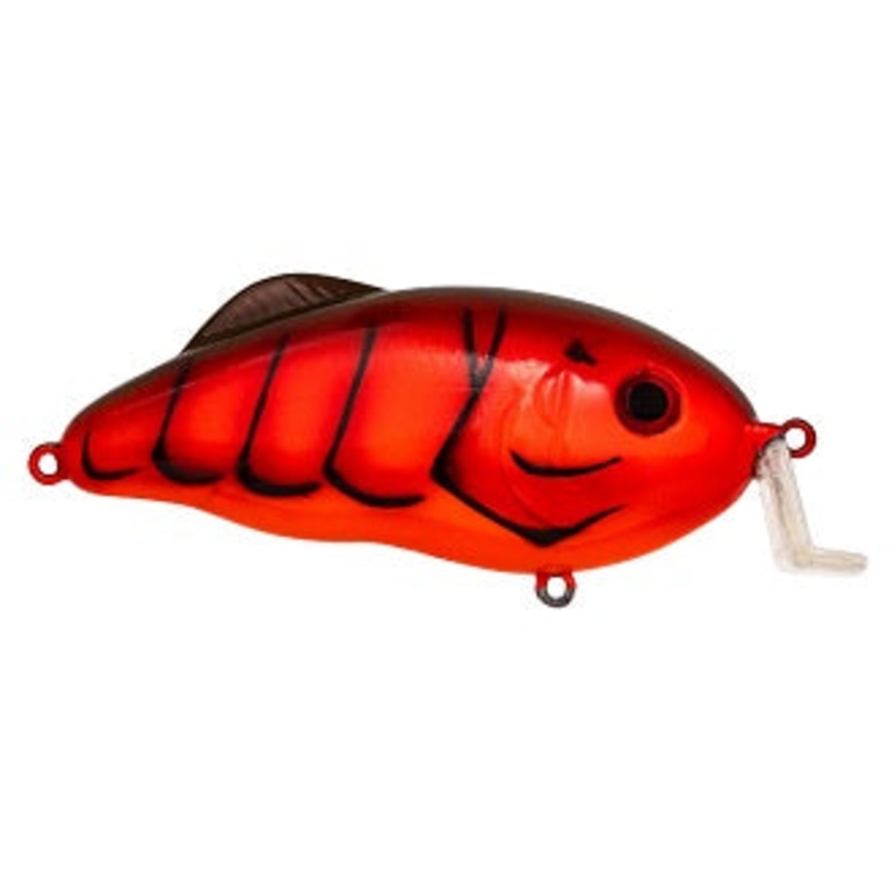 Strike King Hybrid Hunter Jr 1/2oz 3in Fire Craw