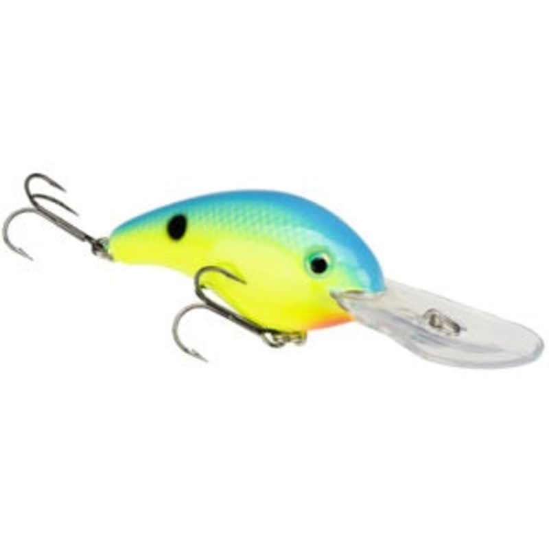 Strike King Series 5XD - 5/8oz Powder Blue Back Chartreuse