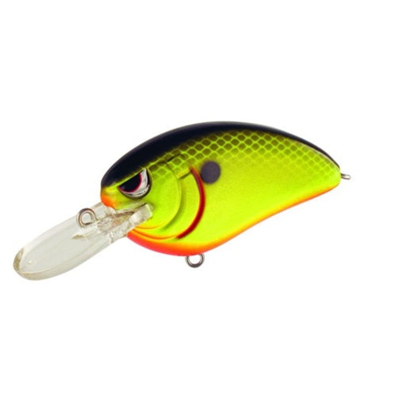 Spro Little John MD 50 1/2oz Chartreuse Black Back