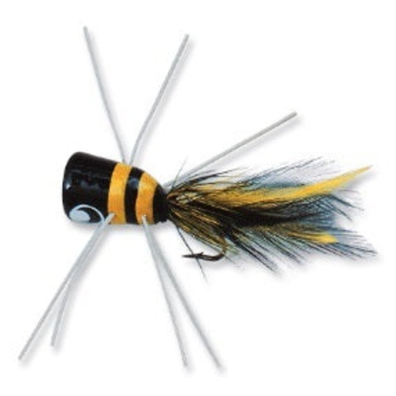 Betts Bass Bug Chartreuse/Black-Yellow Size 1/0