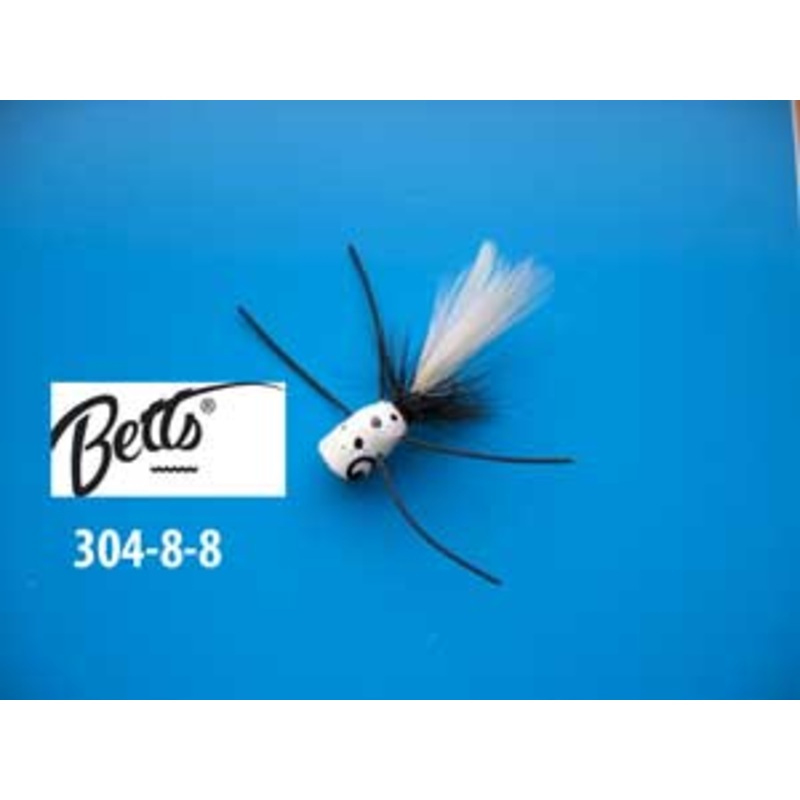 Betts Bee Pop White Speck-Black/White Size 8