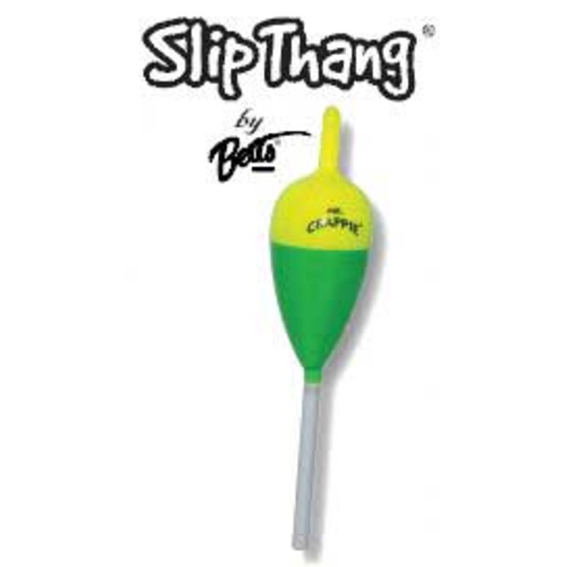 Betts Mr Crappie Slip Thang Slip Stick 1" Oval 2ct Zip Bag