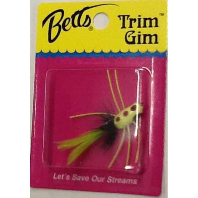 Betts Trim Gim Chartreuse/Black Size 10