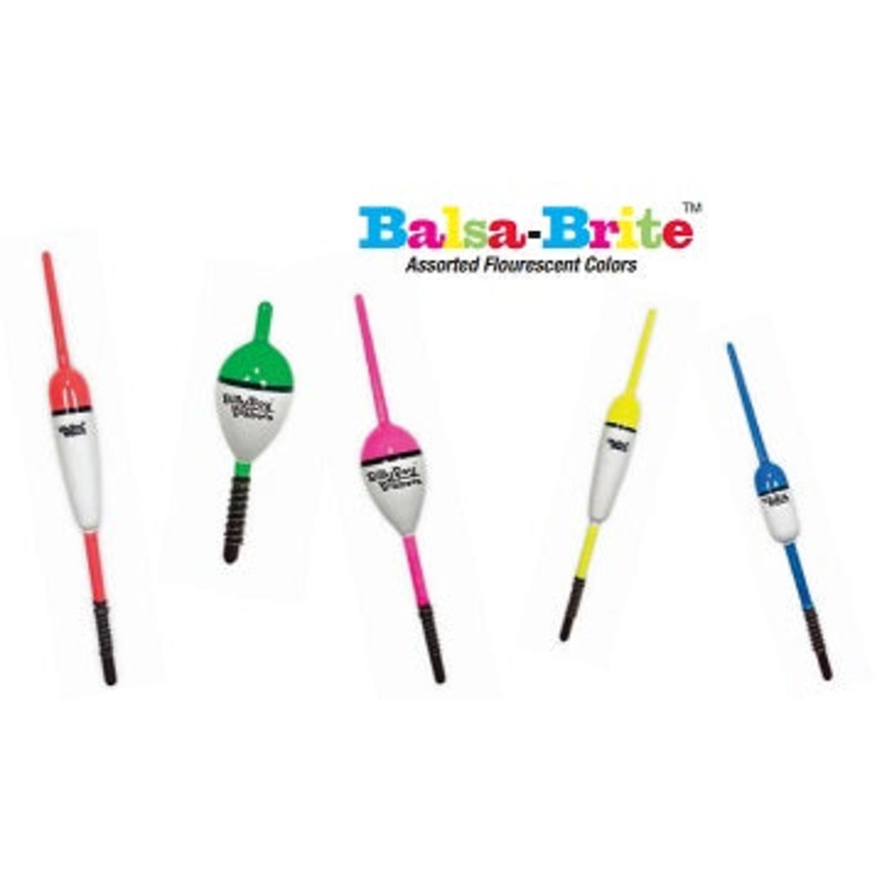 Betts Balsa Spring Float 7/8" 18ct Assorted Brite