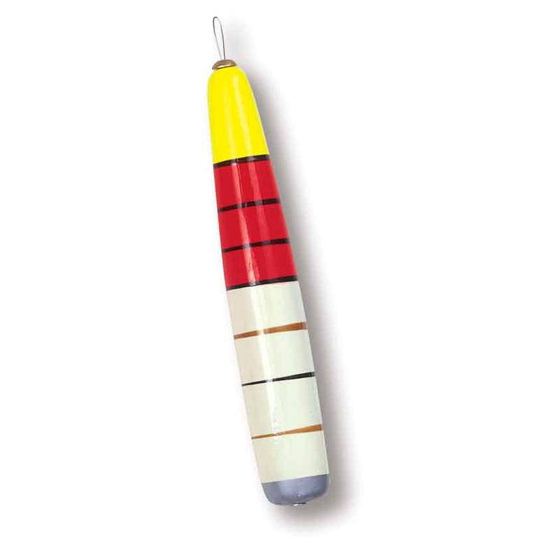 Betts Pole Wood Floats Weighted 1"x8"
