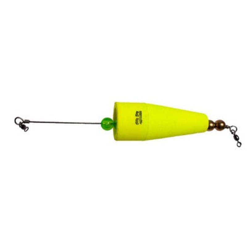 Click Clacker Poppin' Float  3" Yellow