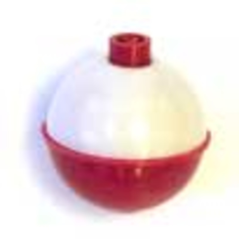 Eagle Claw Float Red/White Snap-on 50ct 11/2"