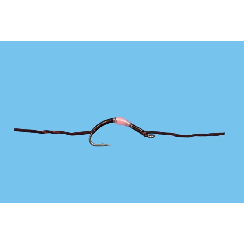 Flossy Worm - Brown