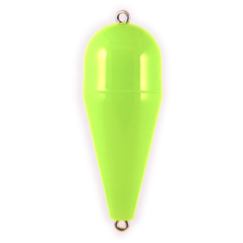 Rainbow Torpedo Float 3/8 Opaque Green