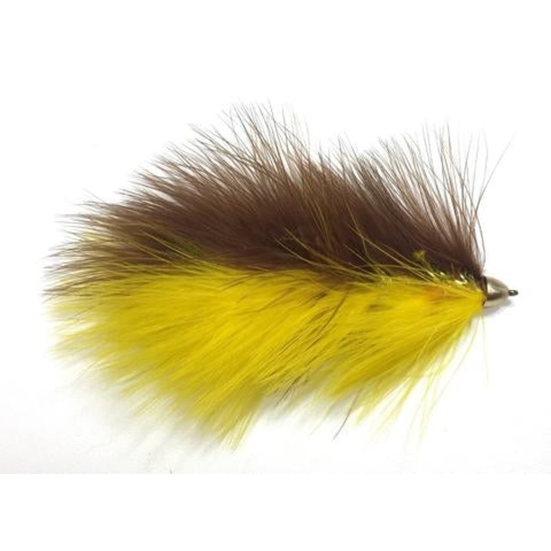 Galloup's Barely Legal (Cone Head) - Brown/Yellow