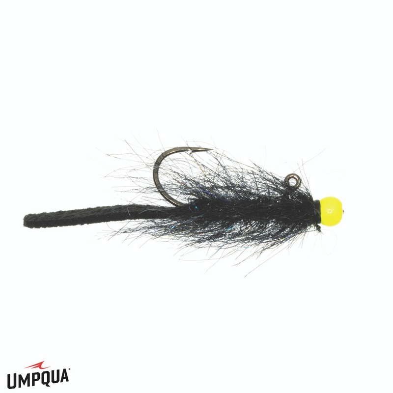 Balanced Leather Leech Nano - Black/Chartreuse