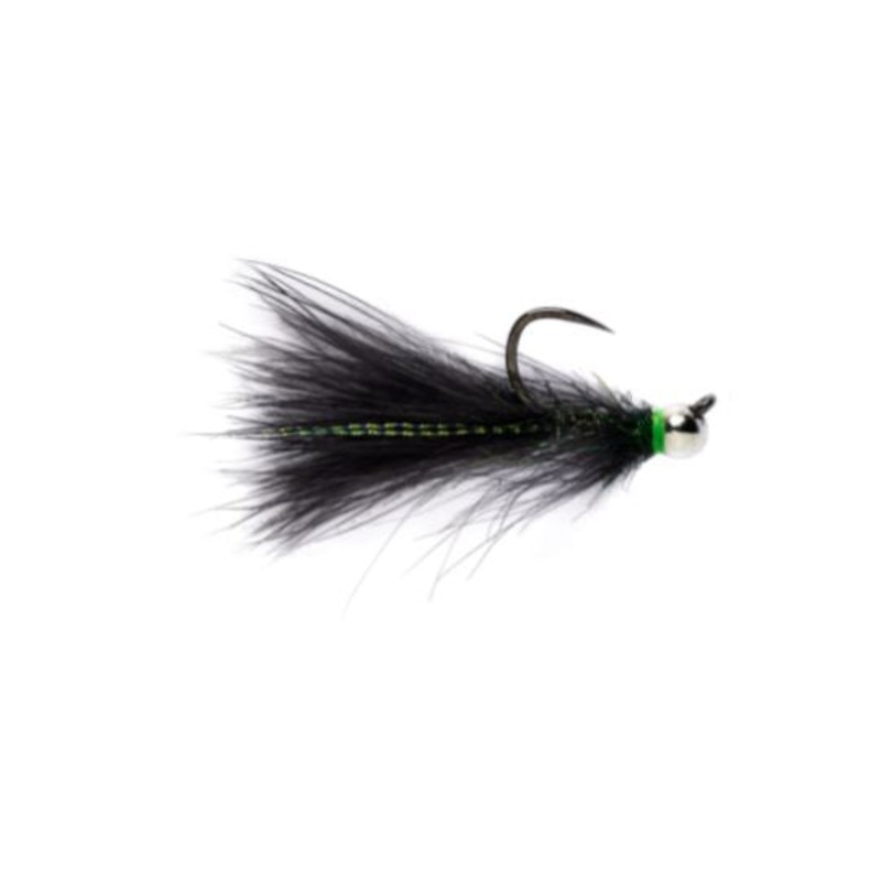 CDC Jig Streamer Minnow - Black