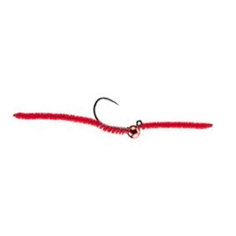 Jig San Juan Worm - Red