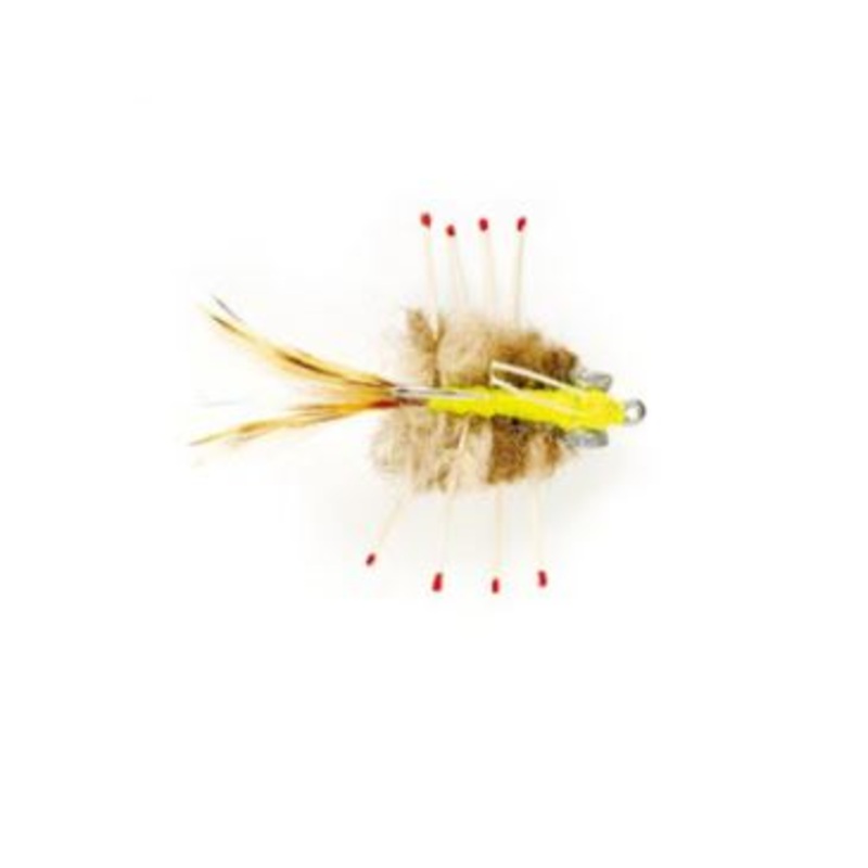 Merkin Crab Deep- Tan/Brown
