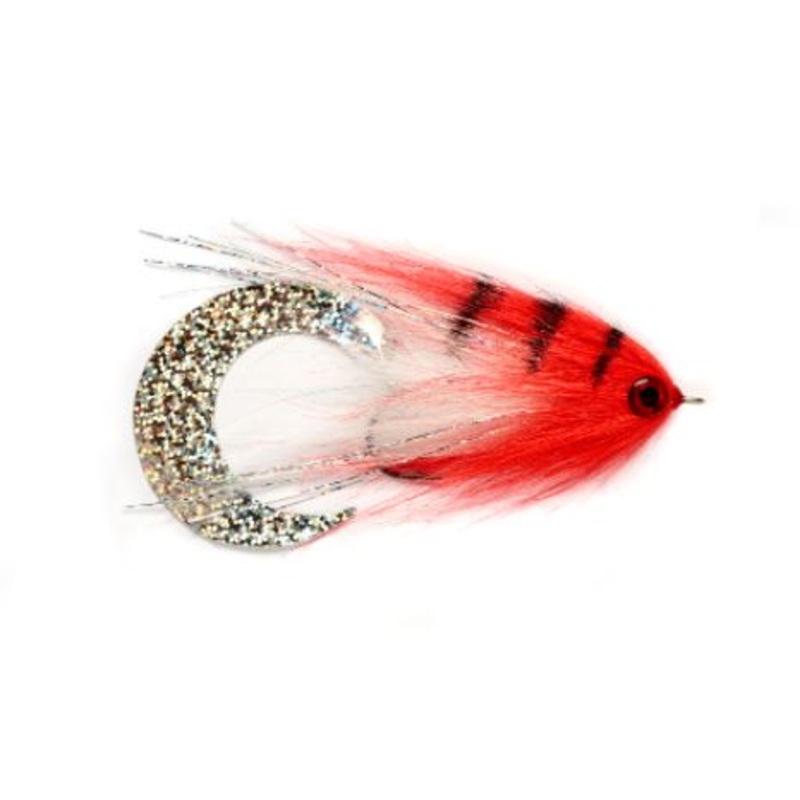 Paolo's Wiggle Tail - White & Red