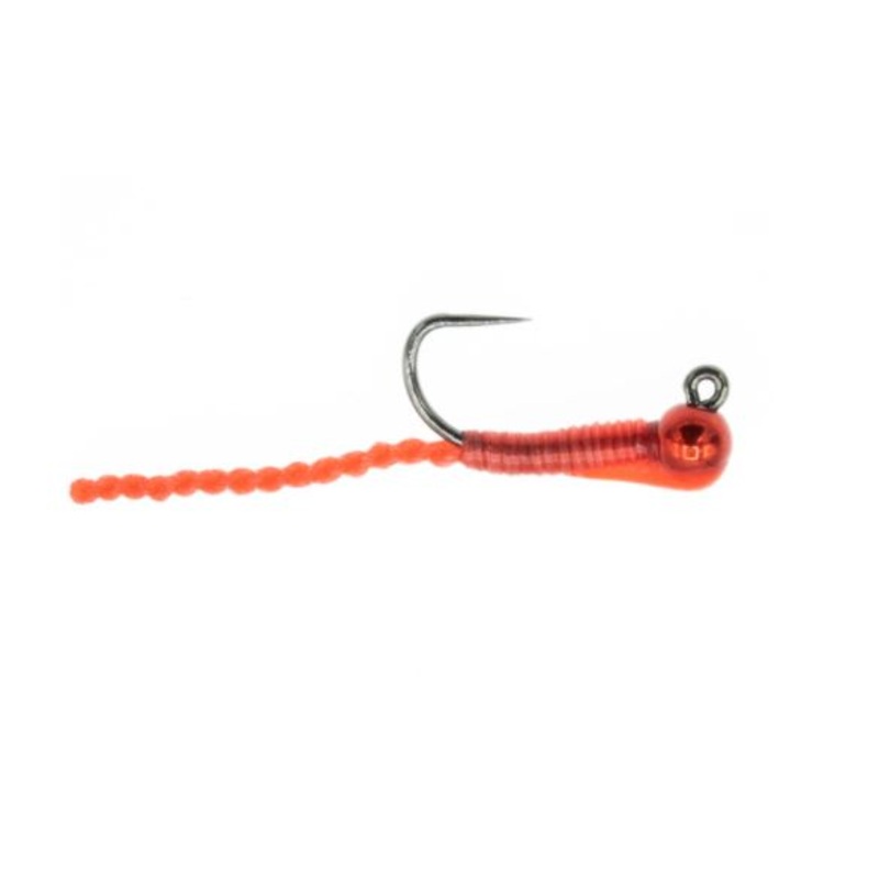 Smitherman's Twisted Worm- Red