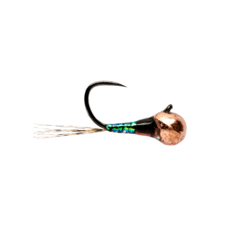 Croston's Full Metal Jacket Micro Perdigon Olive Widow Barbless