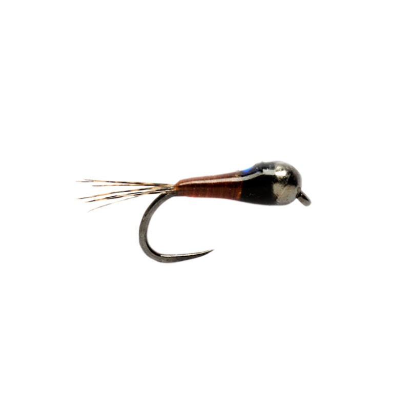 Micro Perdigon Flashback Brown Barbless