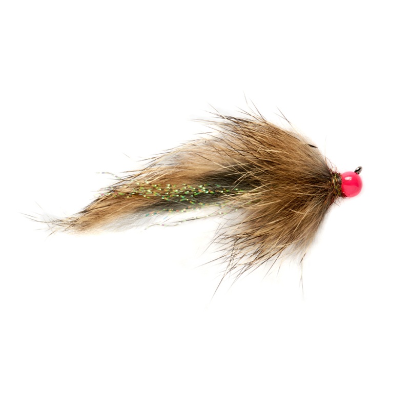Tactical Hot Head Jig Zonker Natural Barbless