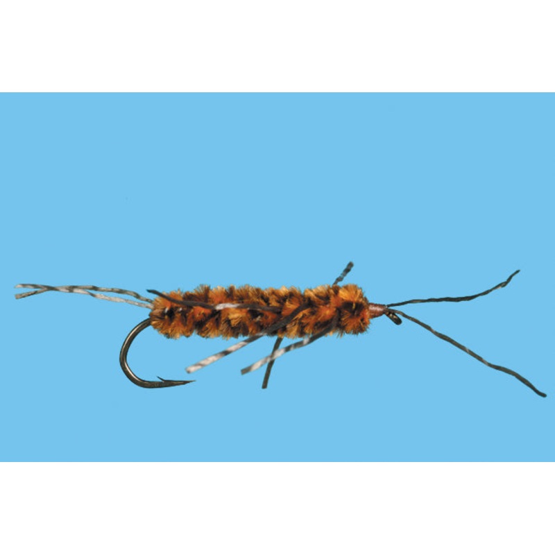 Pat's Rubber Legs - Orange & Brown